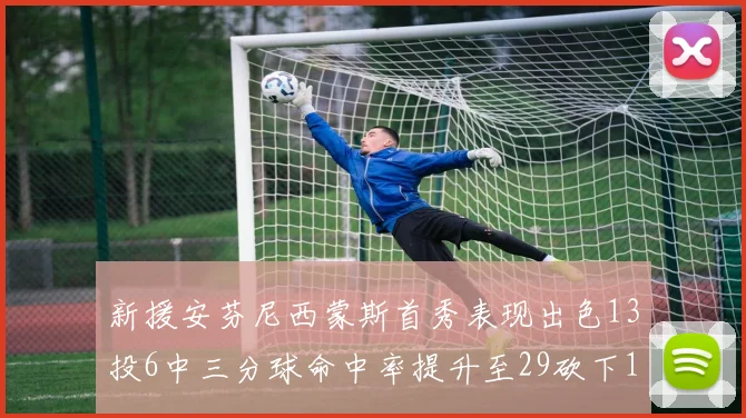 新援安芬尼西蒙斯首秀表现出色13投6中三分球命中率提升至29砍下18分3助攻